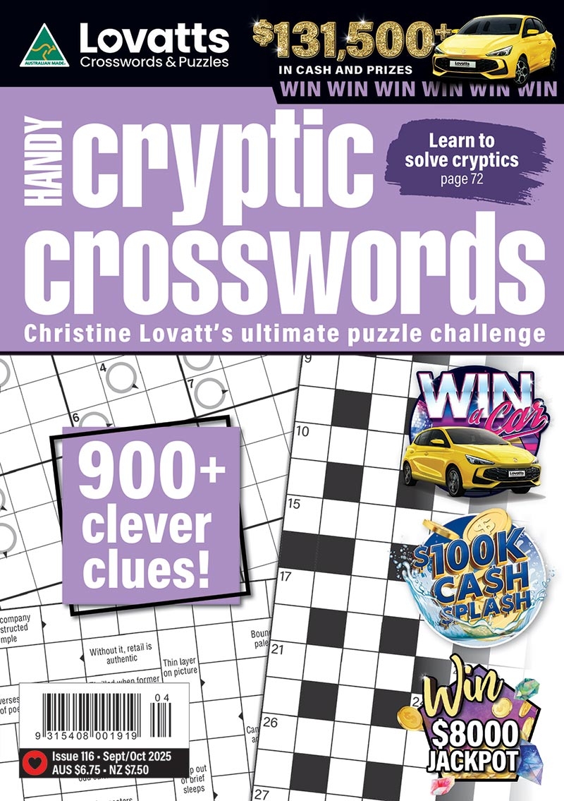 Handy Cryptic Crosswords Magazine Lovatts Crosswords Puzzles Handy Cryptic Crosswords Magazine Lovatts Crosswords Puzzles
