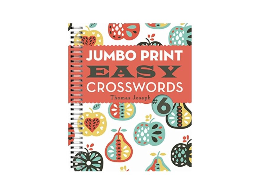 Jumbo Print Easy Crosswords 6 Large Print Crosswords Joseph Thomas 9781454917960 Amazon Books