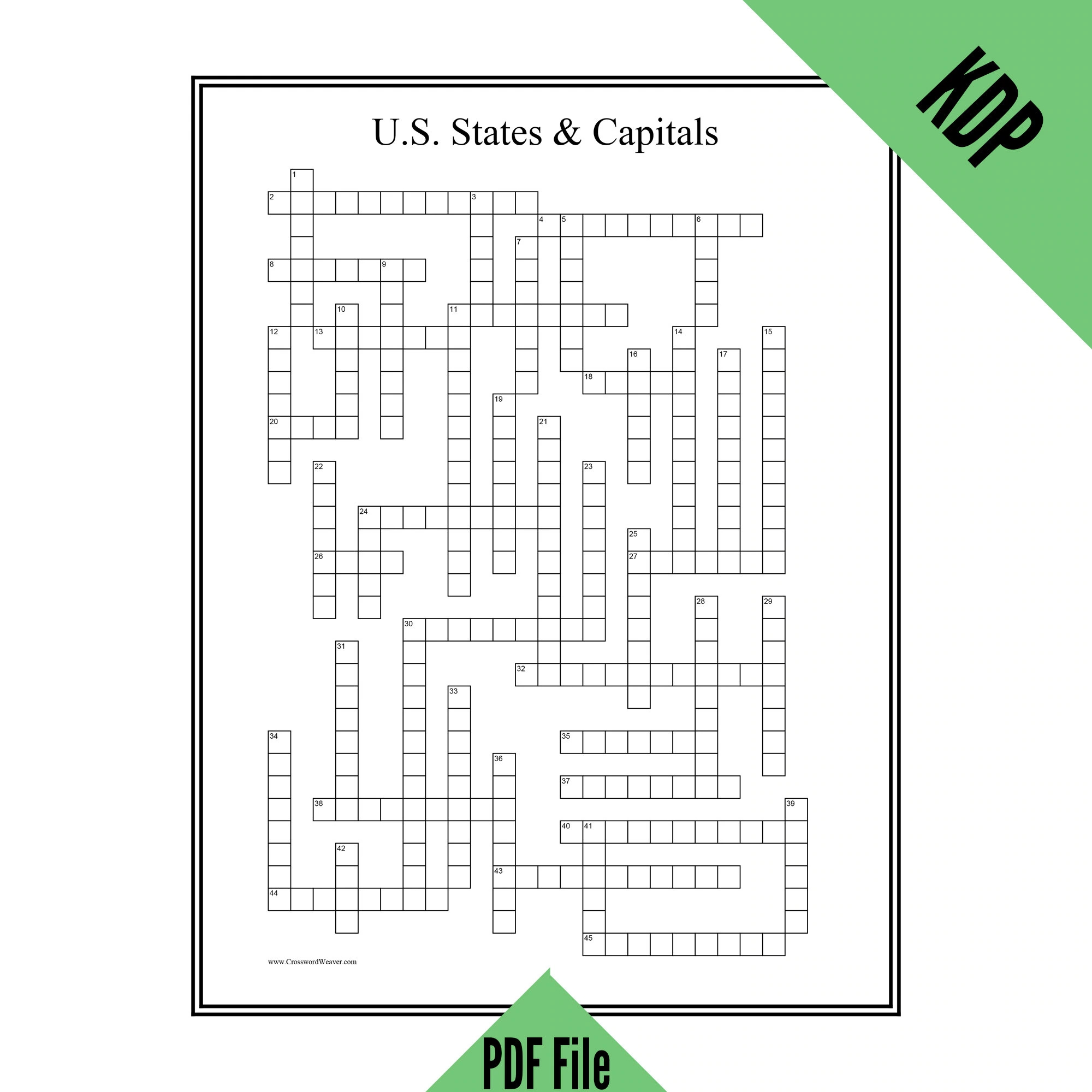 KDP 4 Crossword Puzzles With Clues And Answers In PDF Format For Creating KDP Activity Books Spring Easter Baseball Greats State Capitals Etsy KDP 4 Crossword Puzzles With Clues And Answers In PDF Format For Creating KDP Activity Books Spring Easter Baseball Greats State Capitals Etsy
