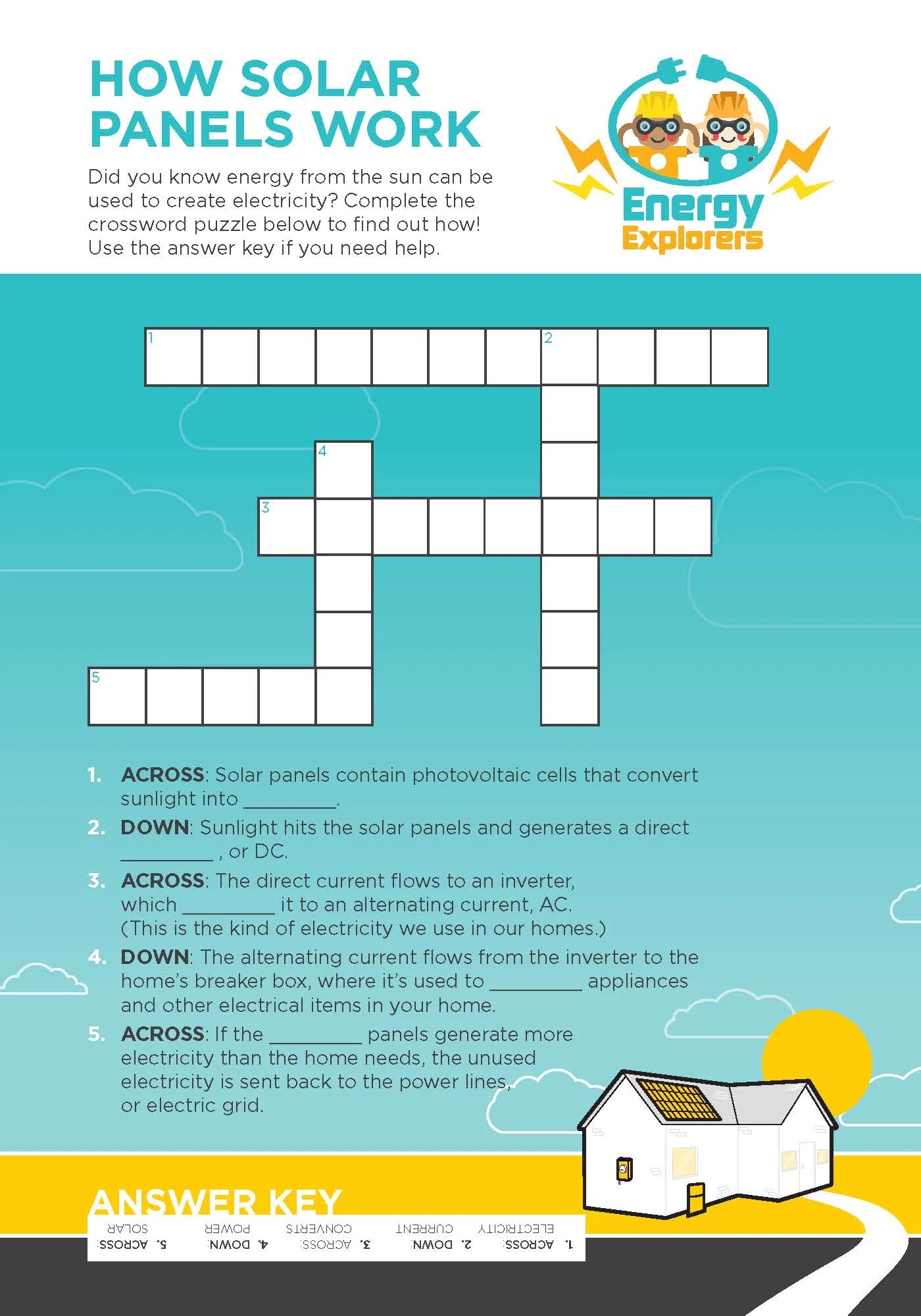 Printable Crossword Puzzles For Electricians Printable Crossword Puzzles For Electricians