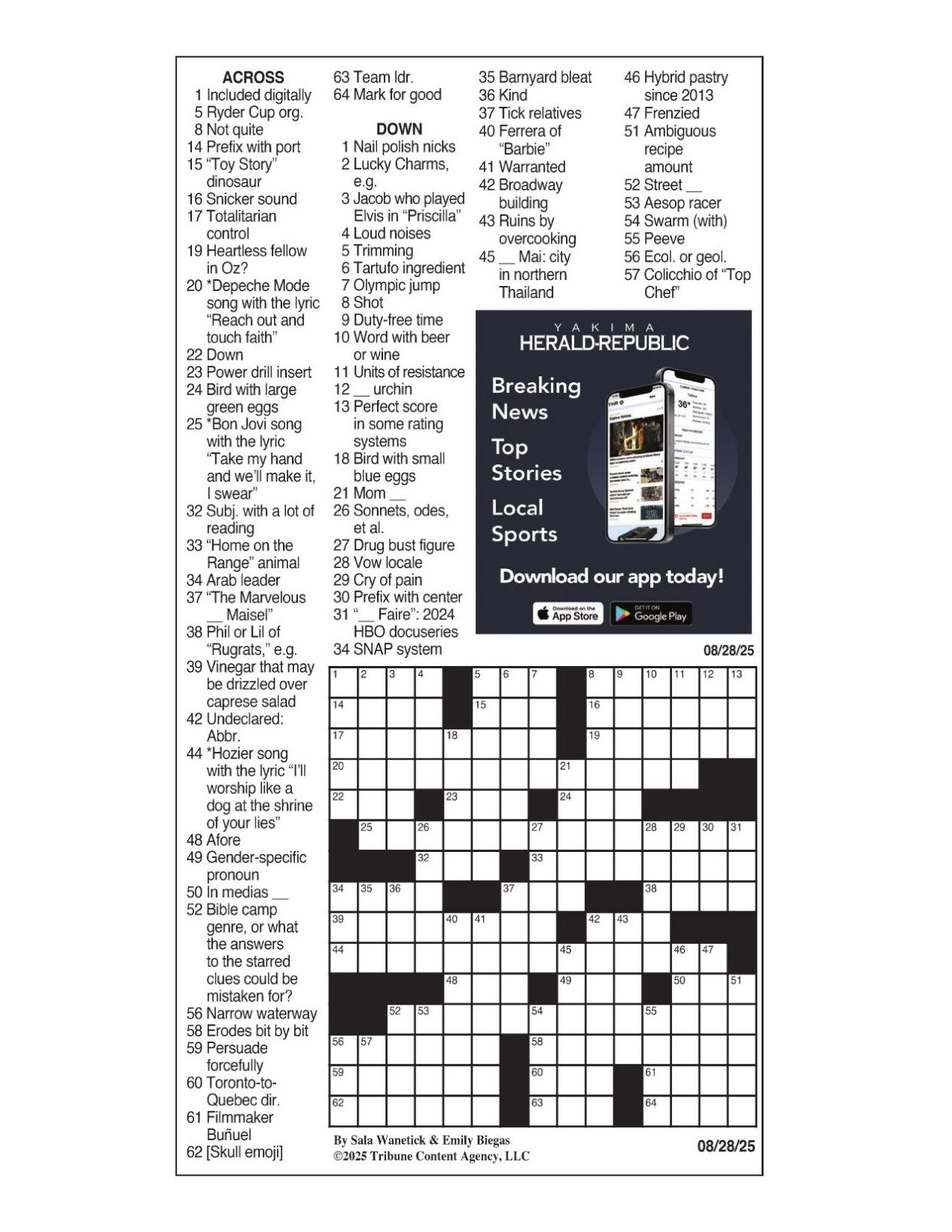 Printable Crossword Puzzles Oct 3 2025 Printable Crossword Puzzles Oct 3 2025