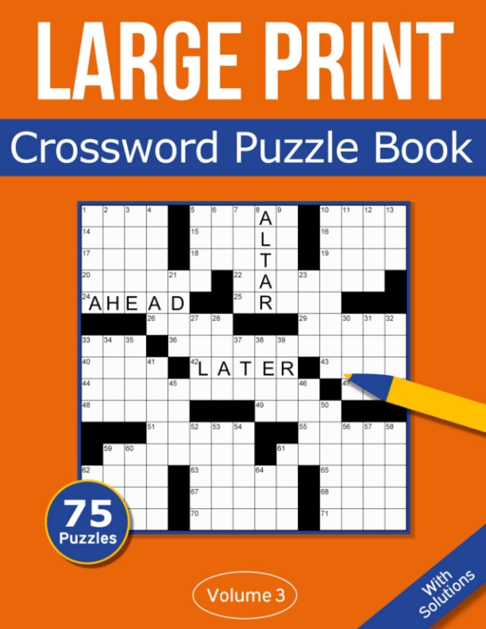 Large Print Crossword Puzzle Book 75 Large Print Crossword Puzzles For Adults EBay Large Print Crossword Puzzle Book 75 Large Print Crossword Puzzles For Adults EBay
