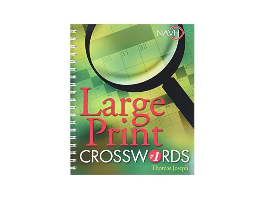 Large Print Crosswords 1 Joseph Thomas 9781402707667 Amazon Books