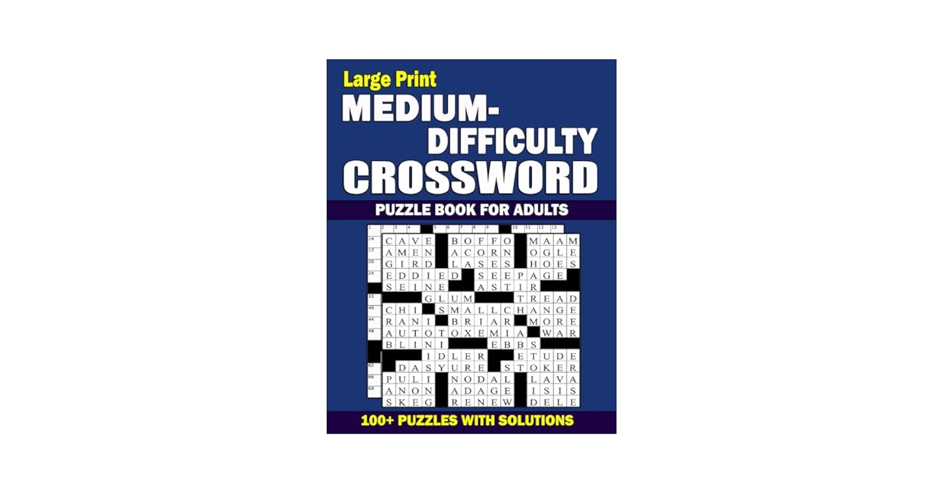 Printable Medium Difficulty Crossword Puzzles