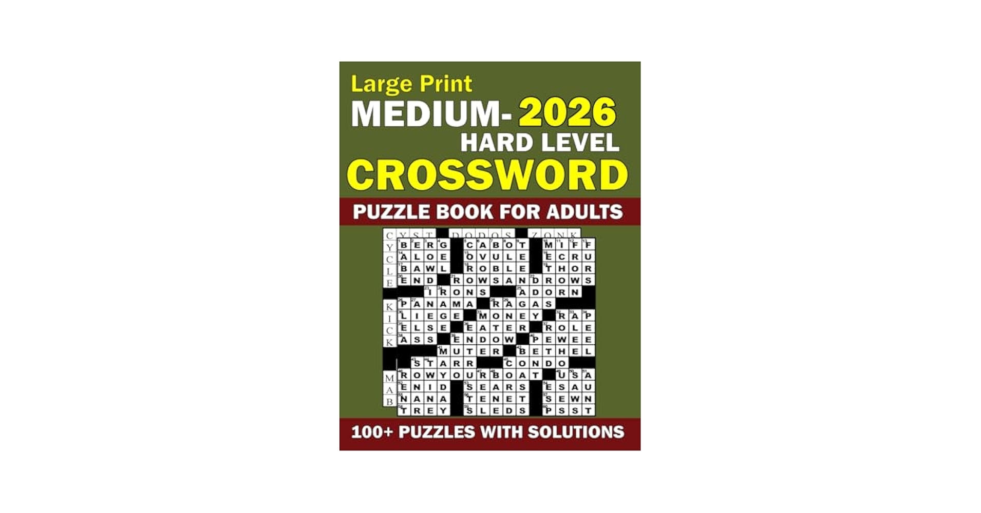 Large Print Medium Hard Level Crossword Puzzle Book For Adults Large Print 100 Hard Level Crossword Puzzle With Solutions 2023 2024 Crossword Medium Crossword Puzzles For Adults Seniors B Kenney  Large Print Medium Hard Level Crossword Puzzle Book For Adults Large Print 100 Hard Level Crossword Puzzle With Solutions 2023 2024 Crossword Medium Crossword Puzzles For Adults Seniors B Kenney
