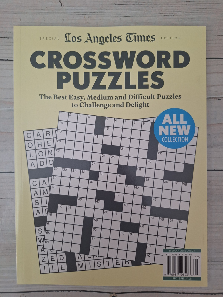 Los Angeles Times Special Edition February 2023 Crossword Puzzles Easy Medium EBay Los Angeles Times Special Edition February 2023 Crossword Puzzles Easy Medium EBay