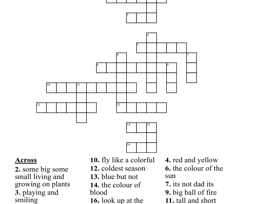 May Crossword WordMint