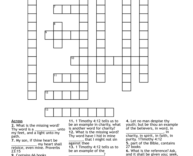 May Puzzle Crossword WordMint