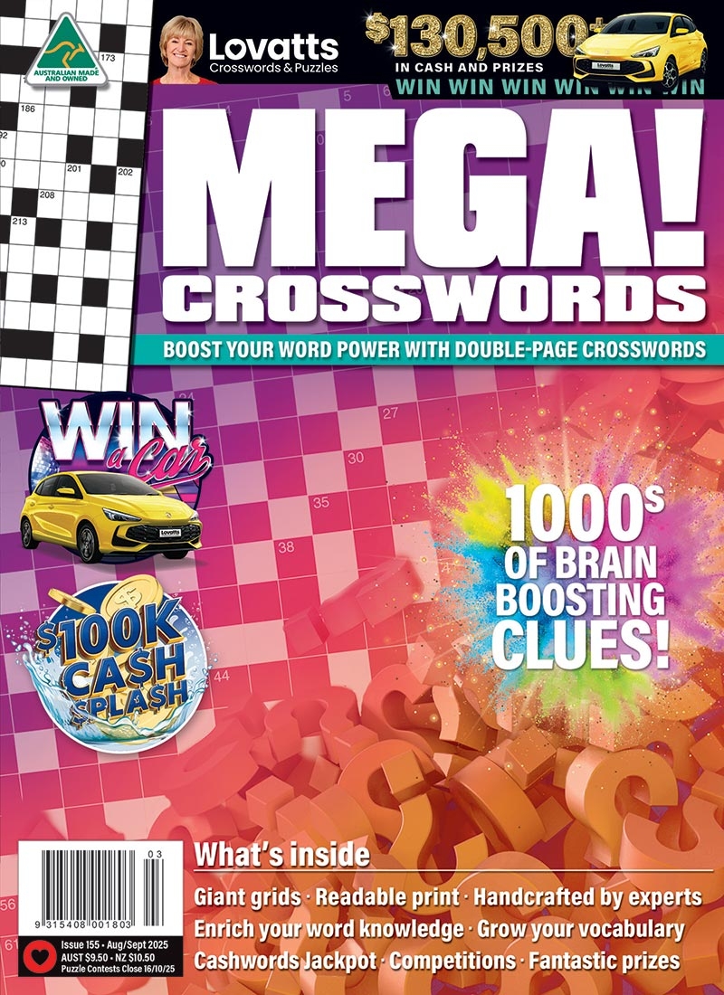 MEGA Crosswords Lovatts Crosswords Puzzles MEGA Crosswords Lovatts Crosswords Puzzles