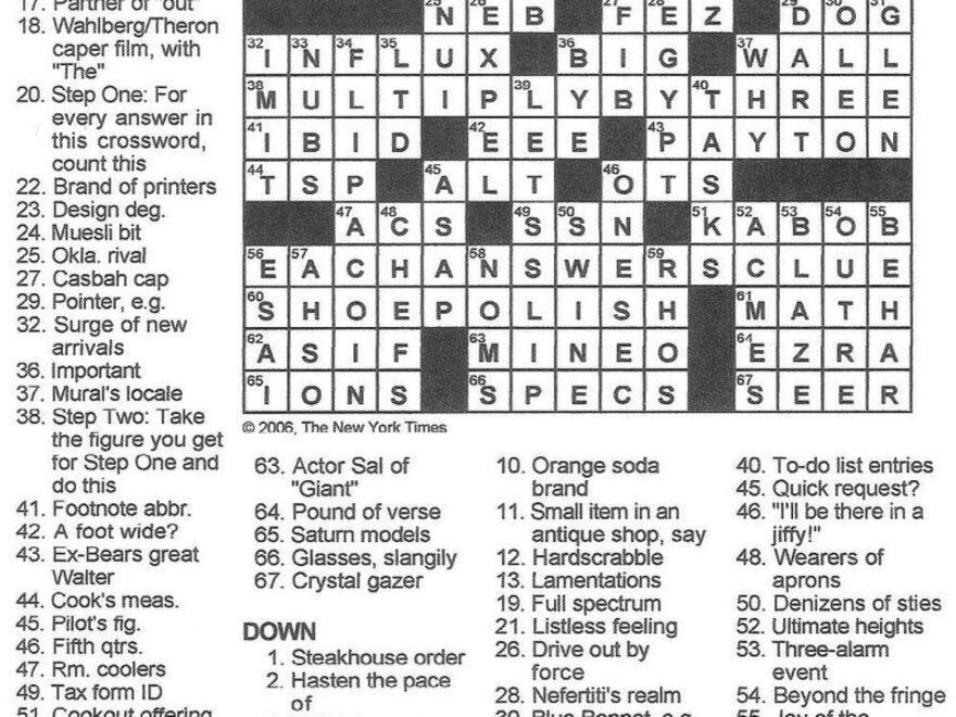 Merl Reagle Crosswords