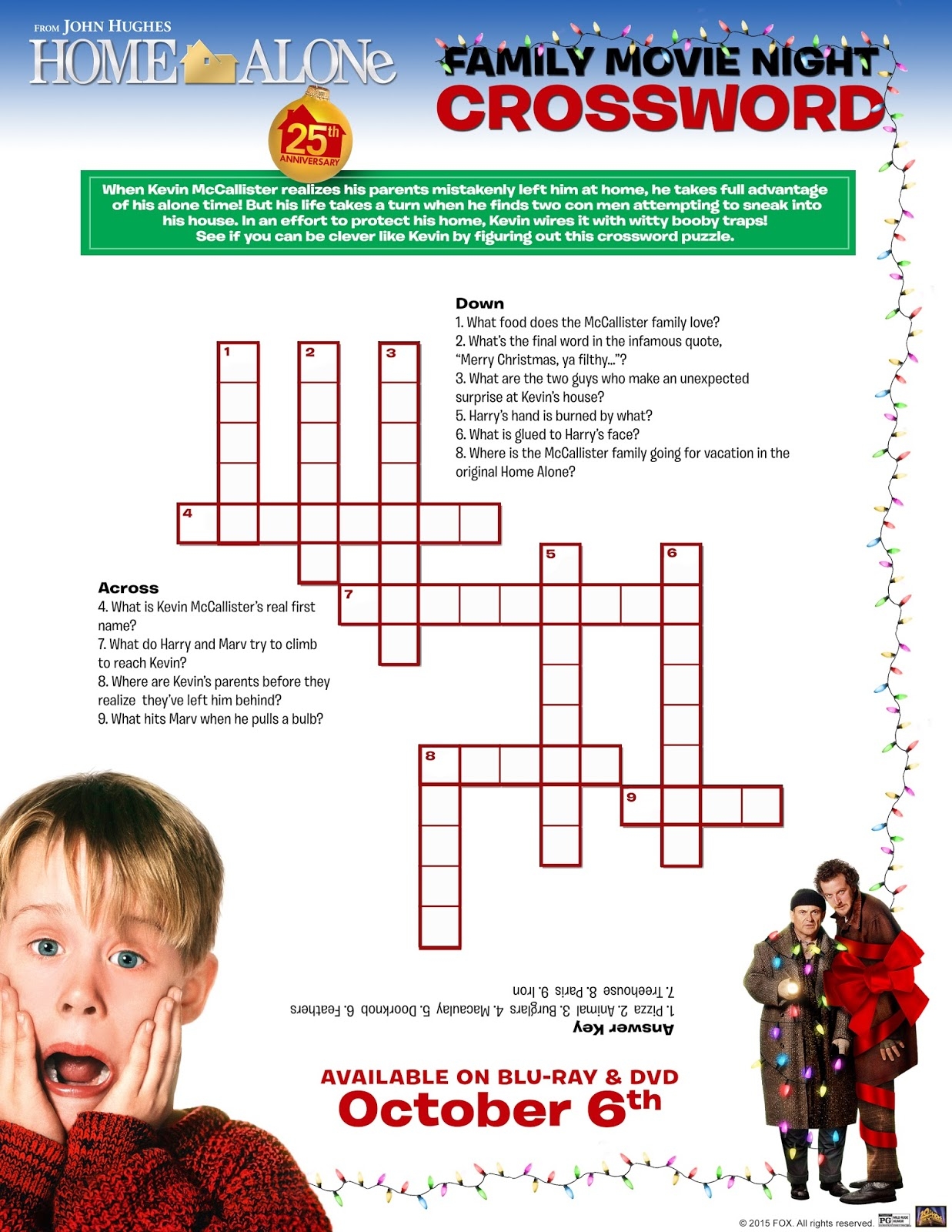 MOMMY BLOG EXPERT Home Alone Kids Free Holiday Printables