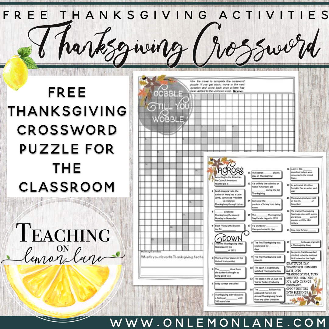 My Favorite Thanksgiving Activities For The Classroom During November My Favorite Thanksgiving Activities For The Classroom During November