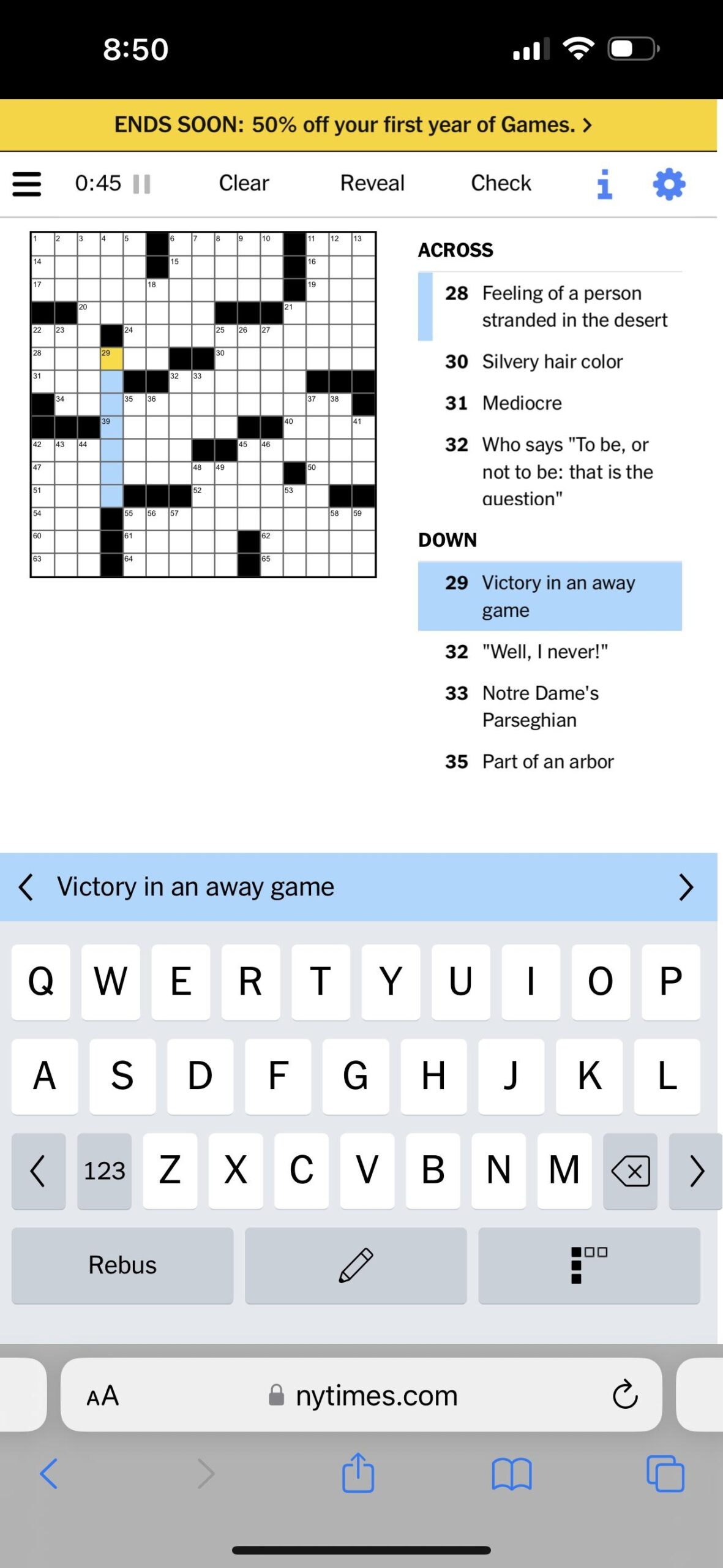 Need Help Changing Settings On NYT Crosswords R crossword Need Help Changing Settings On NYT Crosswords R crossword