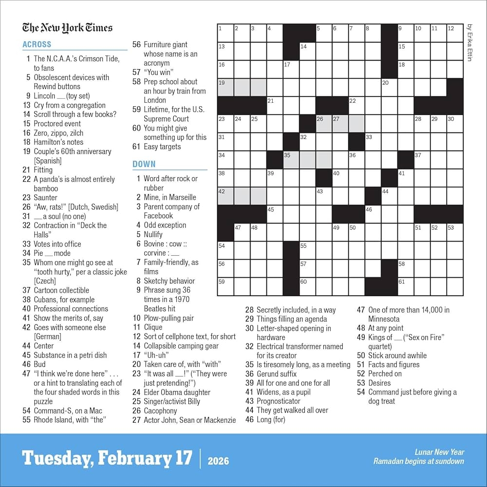 New York Times Crossword Page A Day Calendar 2026 Shortz Will Workman Calendars 9781523530458 Amazon Books New York Times Crossword Page A Day Calendar 2026 Shortz Will Workman Calendars 9781523530458 Amazon Books