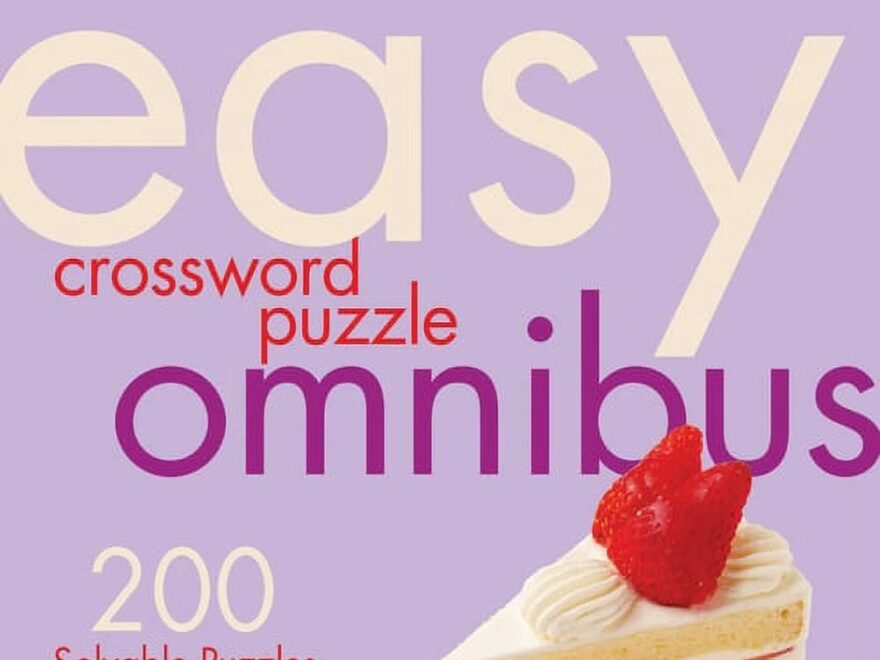 New York Times Crossword Puzzle Books In Game Activity Books Walmart