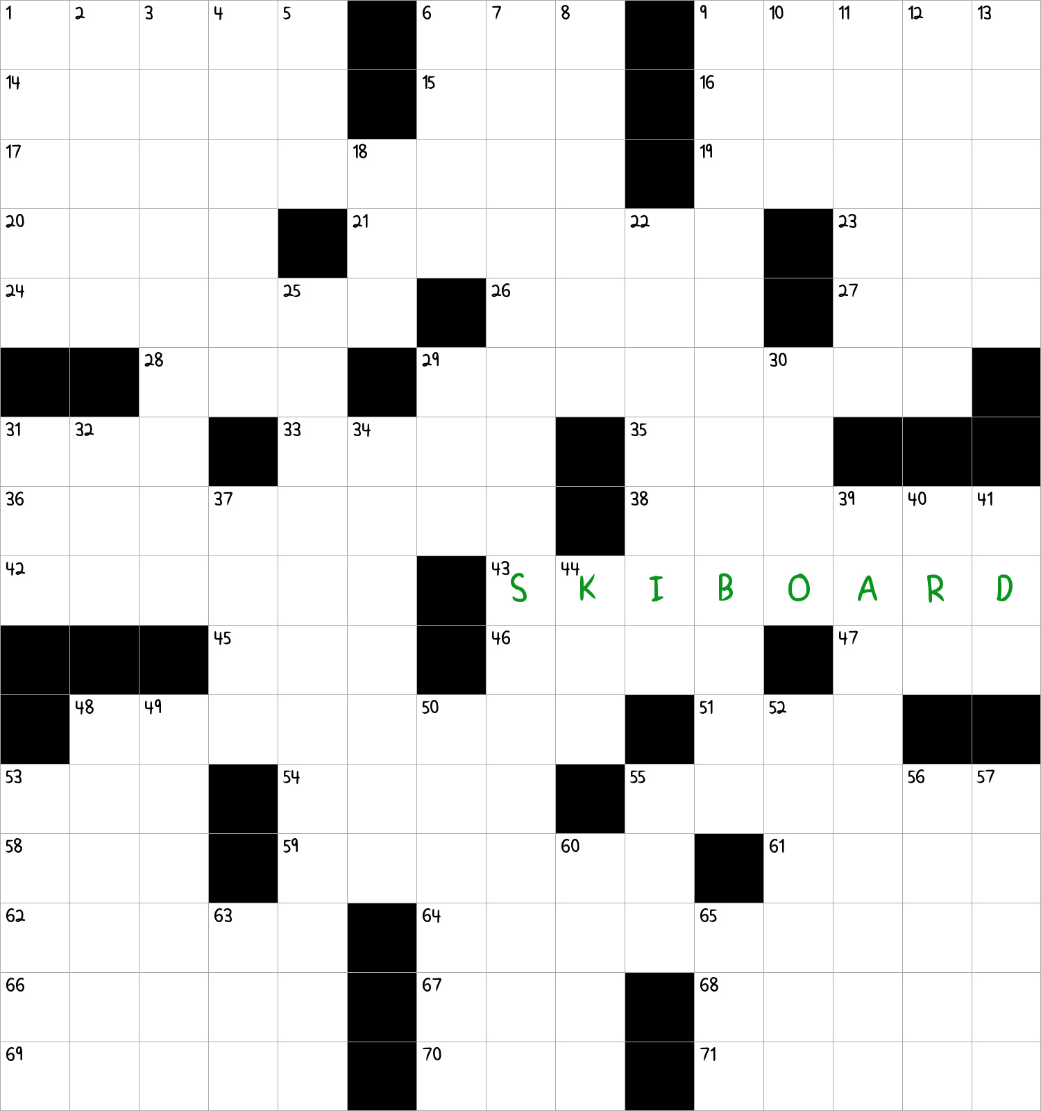 Printable Crossword Puzzles Sports