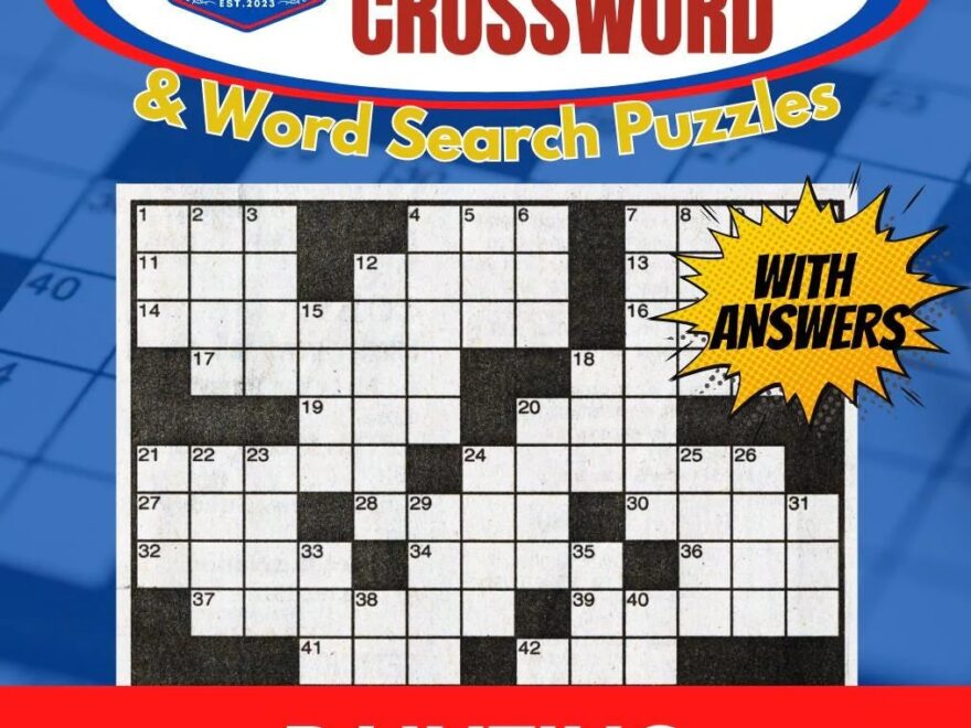 Painting Crossword Puzzles Artistic Creative Engaging Large print Crosswords For Art Lovers Etsy
