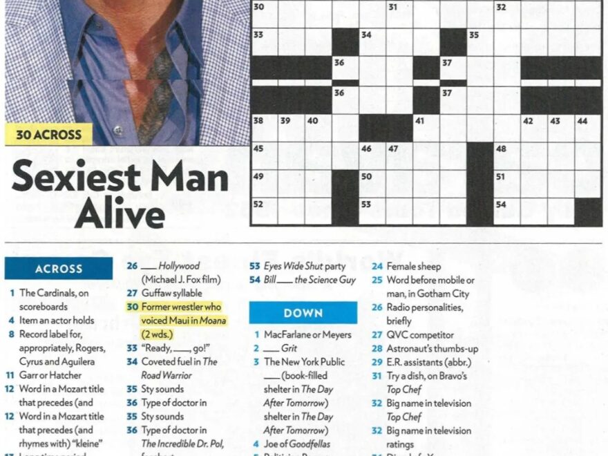 People Magazine Crossword Puzzles Printable Printable Design Resources