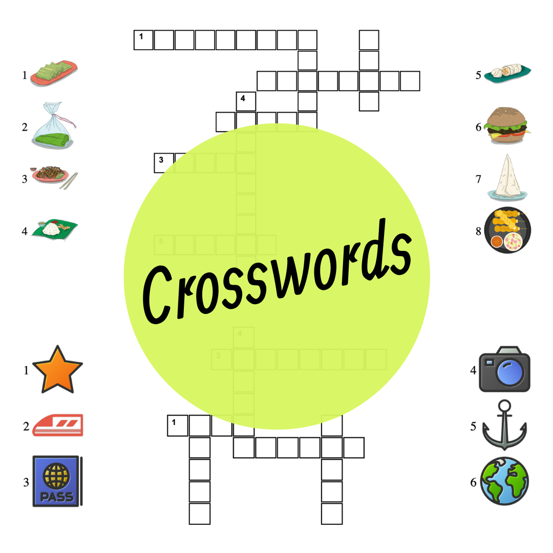 Picture Crossword Puzzles SilverActivities Store