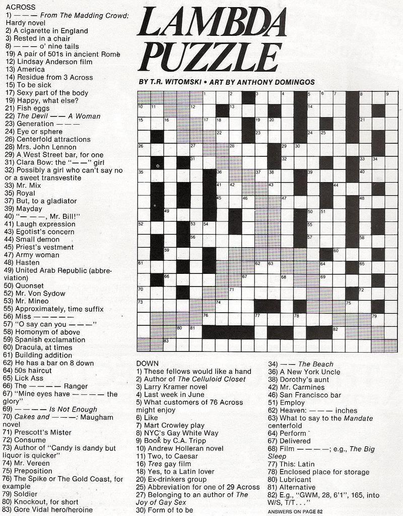 Pop Culture Crossword Puzzles Pop Culture Crossword Puzzles