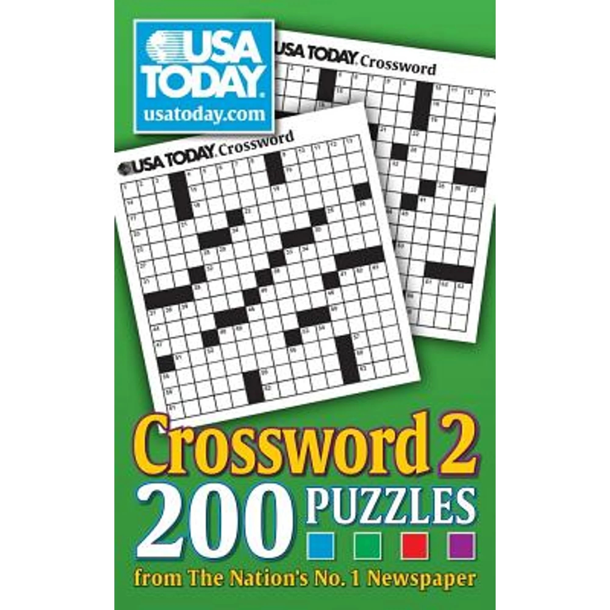 Pre Owned USA Today Crossword 2 200 Puzzles From The Nations No 1 Newspaper Paperback By Usa Today Walmart
