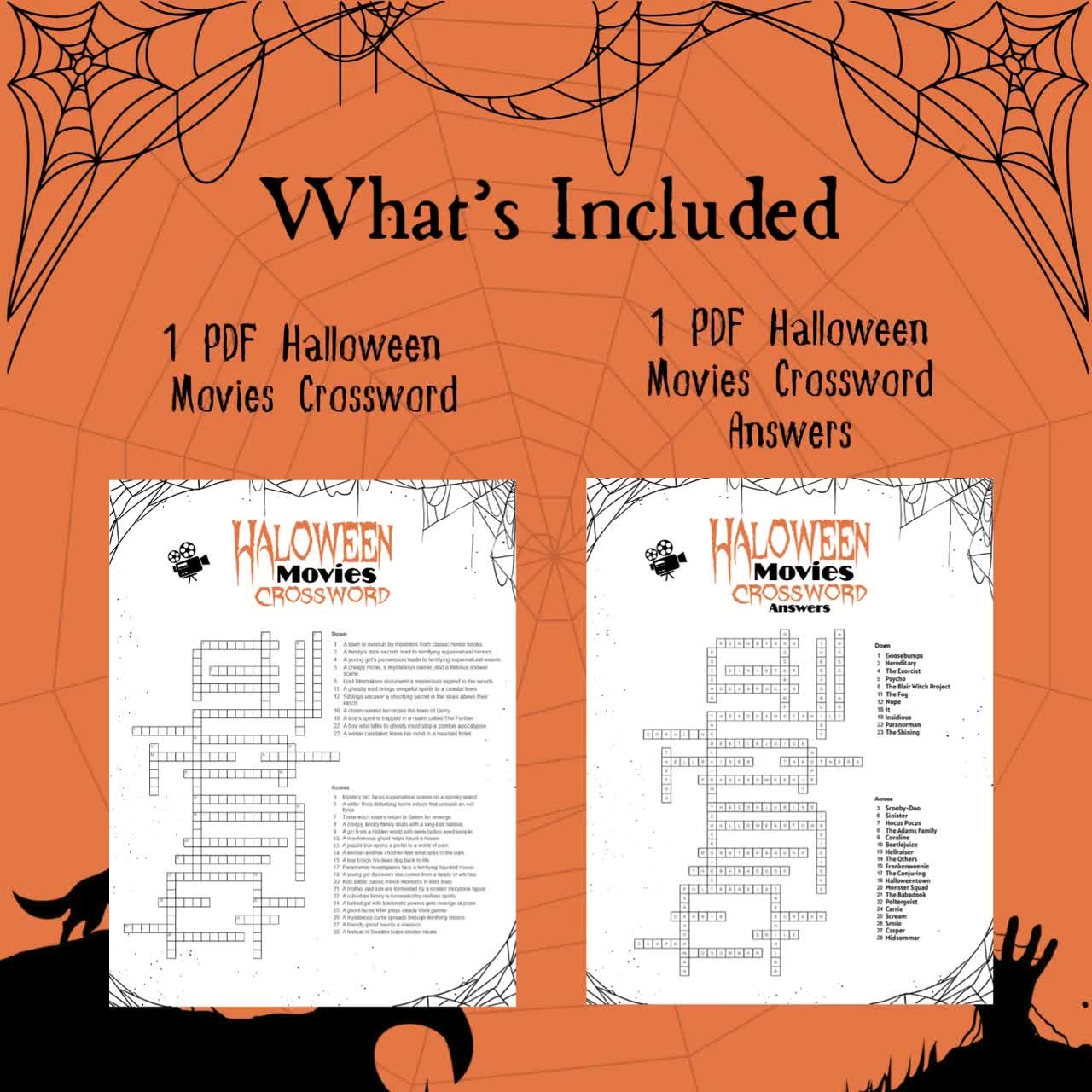 Printable Halloween Movies Crossword Horror Film Trivia Game Fun Spooky Party Activity For Adults Family Or Friends Night Etsy Australia Printable Halloween Movies Crossword Horror Film Trivia Game Fun Spooky Party Activity For Adults Family Or Friends Night Etsy Australia
