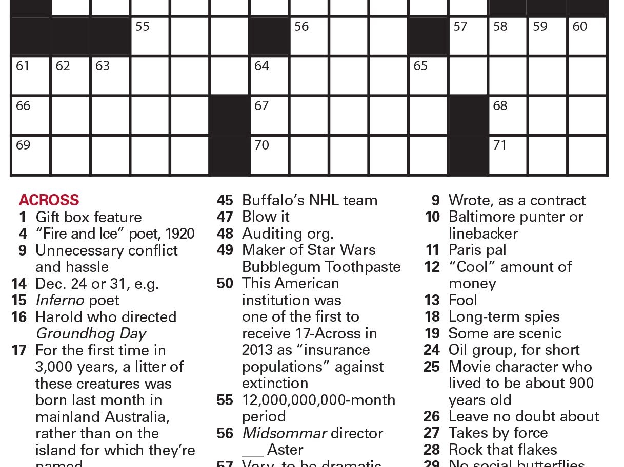 Puzzles Printable Crossword And Sudoku Issue June 11 2021 The Week Puzzles Printable Crossword And Sudoku Issue June 11 2021 The Week