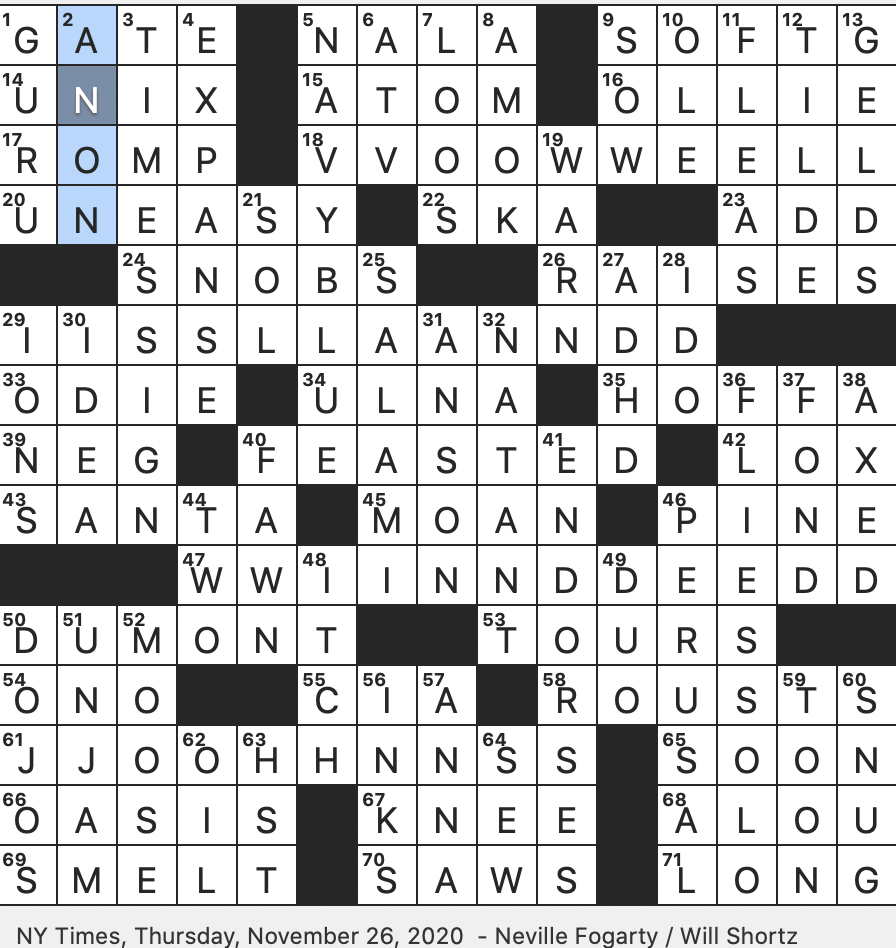 Rex Parker Does The NYT Crossword Puzzle Operating System From Bell Labs THU 11 26 20 1992 Biopic Starring Jack Nicholson Early TV Network That Competed With NBC And CBS  Rex Parker Does The NYT Crossword Puzzle Operating System From Bell Labs THU 11 26 20 1992 Biopic Starring Jack Nicholson Early TV Network That Competed With NBC And CBS