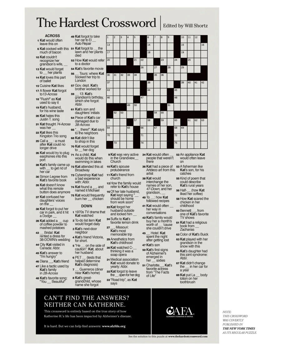 Sunday New York Times Crossword Printable Free