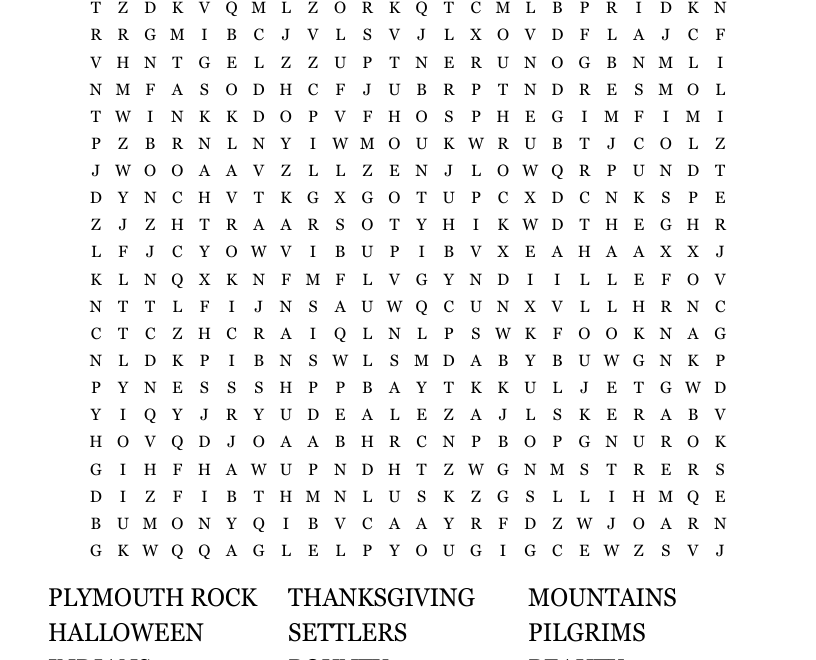Senior Citizens Word Search WordMint