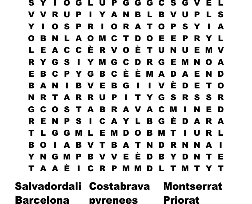 Spanish Trails Crossword Puzzle Word Search WordMint