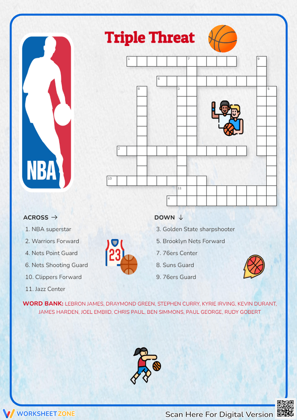 Sports Crossword Puzzles Worksheets 2025 Sports Crossword Puzzles Worksheets 2025