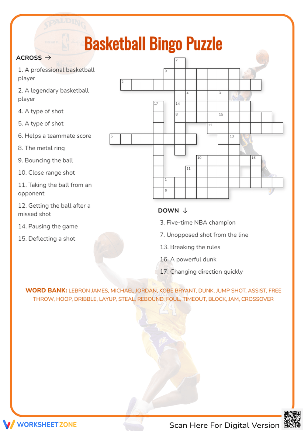 Sports Crossword Puzzles Worksheets 2025 Sports Crossword Puzzles Worksheets 2025