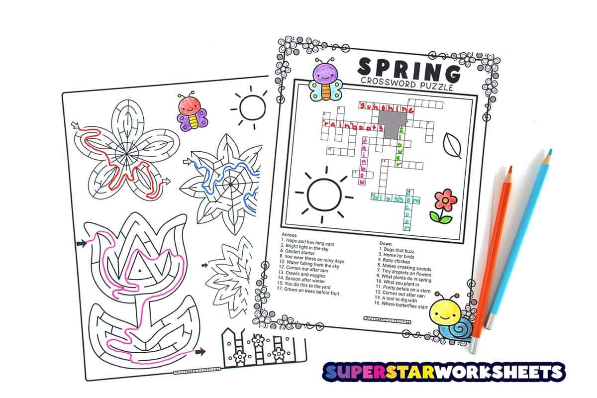 Spring Worksheets Superstar Worksheets Spring Worksheets Superstar Worksheets