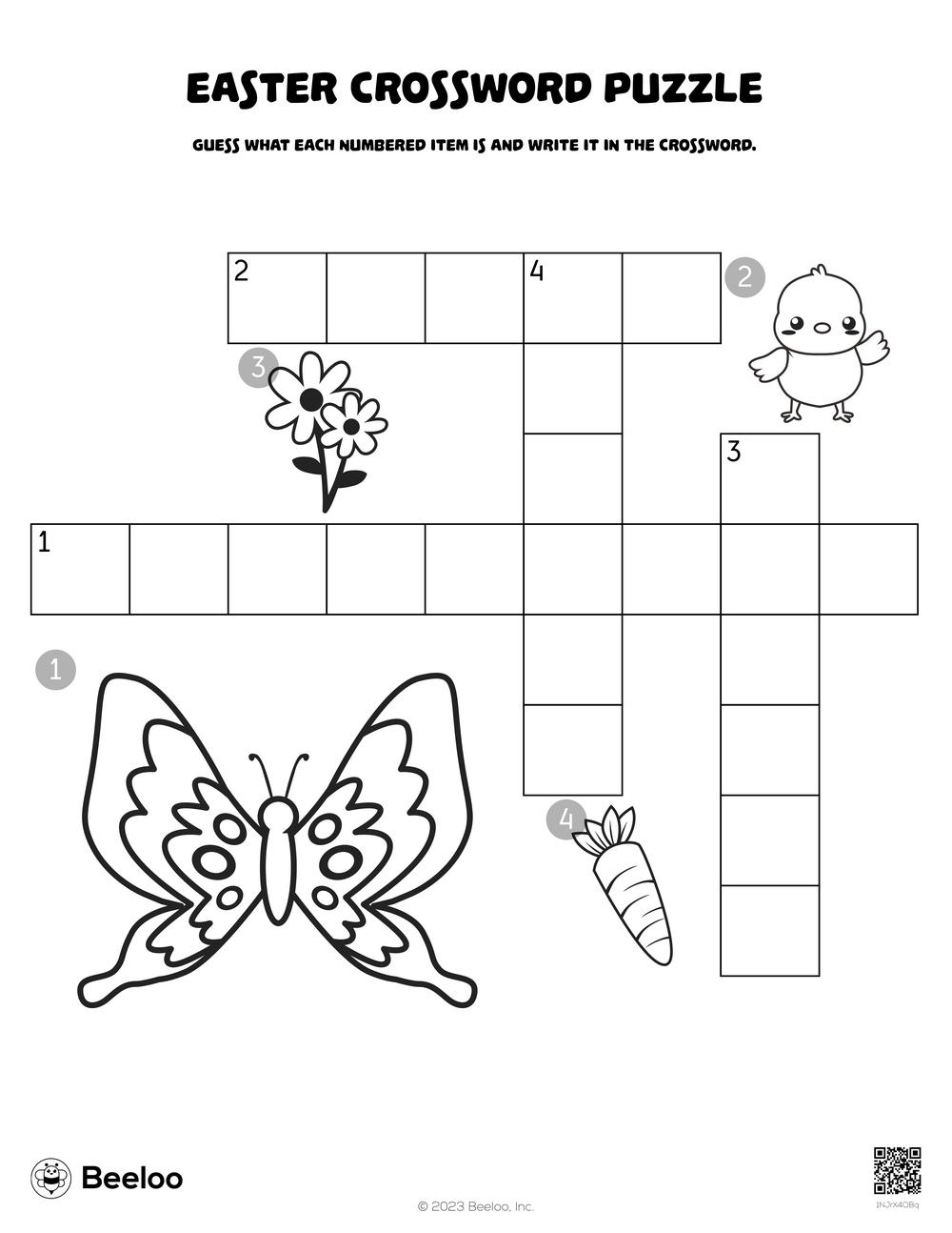 Springtime Easter themed Crossword Puzzles Beeloo Printable Crafts And Activities For Kids Springtime Easter themed Crossword Puzzles Beeloo Printable Crafts And Activities For Kids