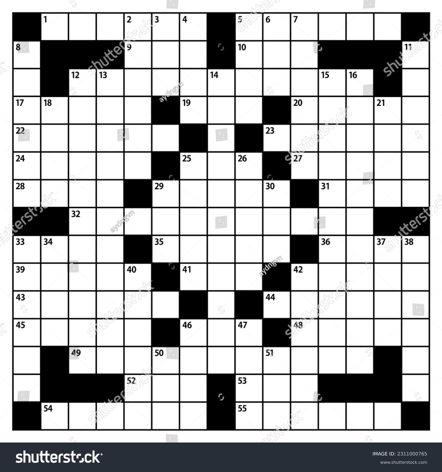 Square Crossword Puzzle Vector Graphic American style Stock Vector Royalty Free 2311000765 Shutterstock Square Crossword Puzzle Vector Graphic American style Stock Vector Royalty Free 2311000765 Shutterstock