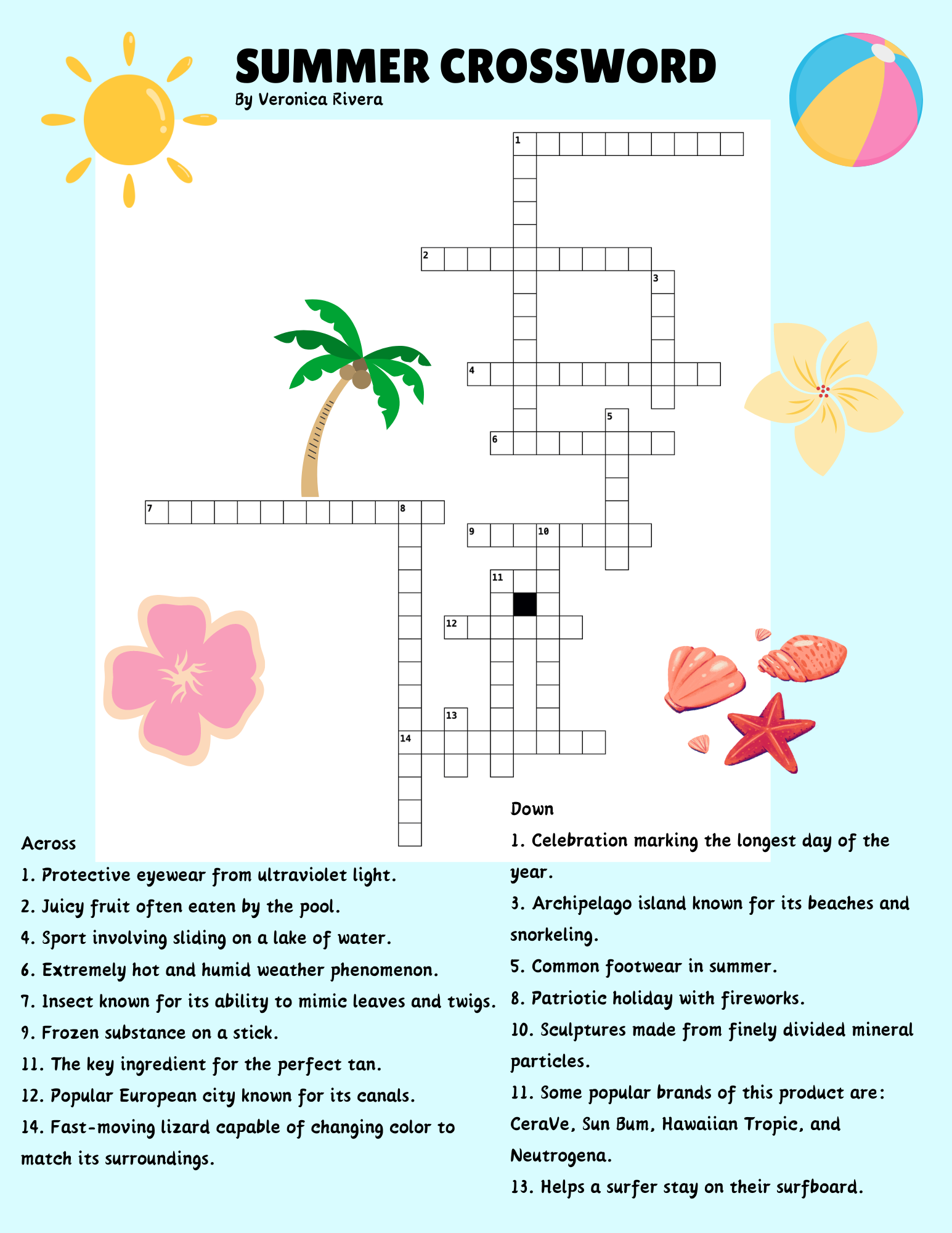 Summer Crossword Sword Shield Summer Crossword Sword Shield