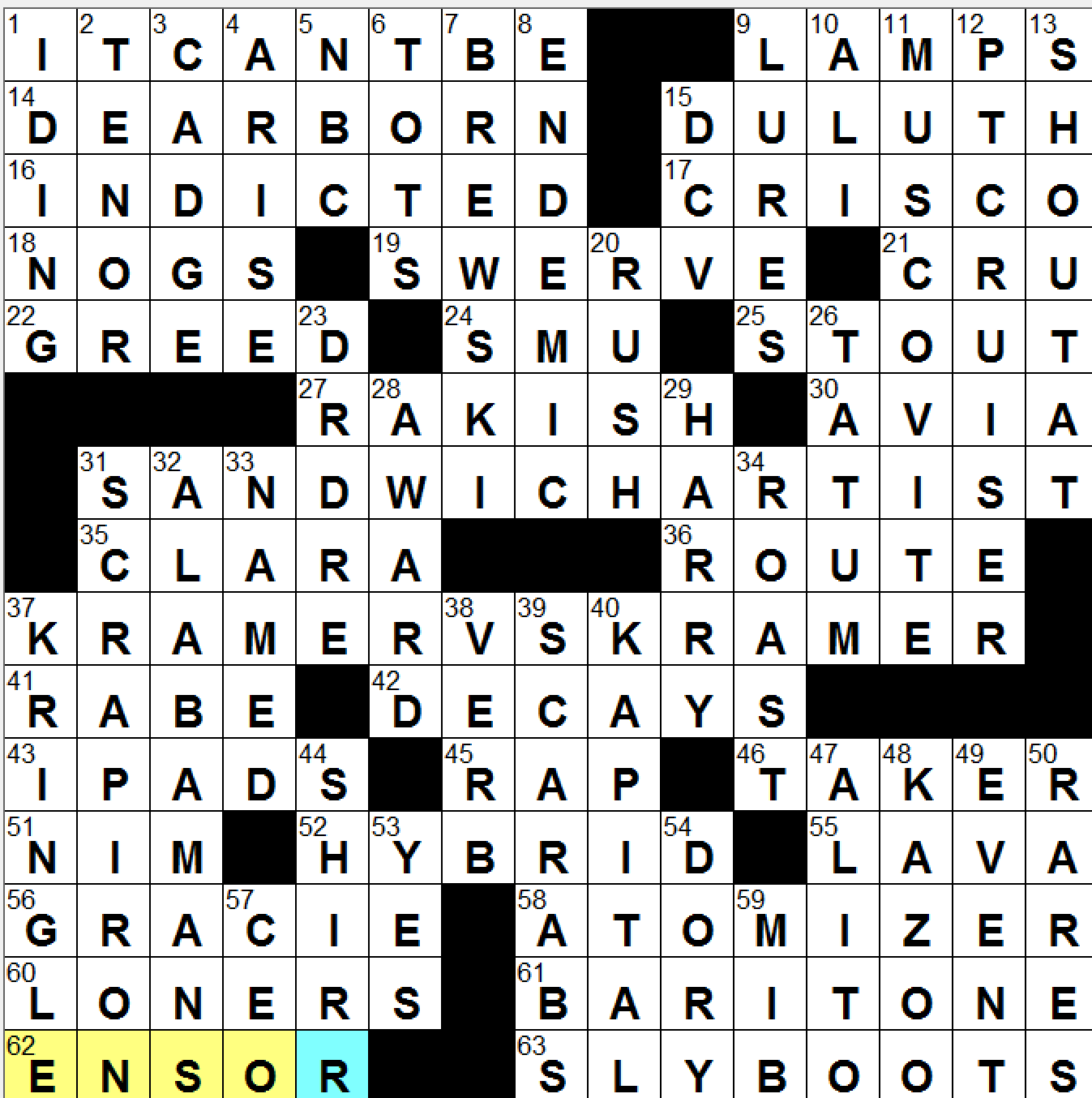 Sunday February 2 2014 Diary Of A Crossword Fiend Sunday February 2 2014 Diary Of A Crossword Fiend