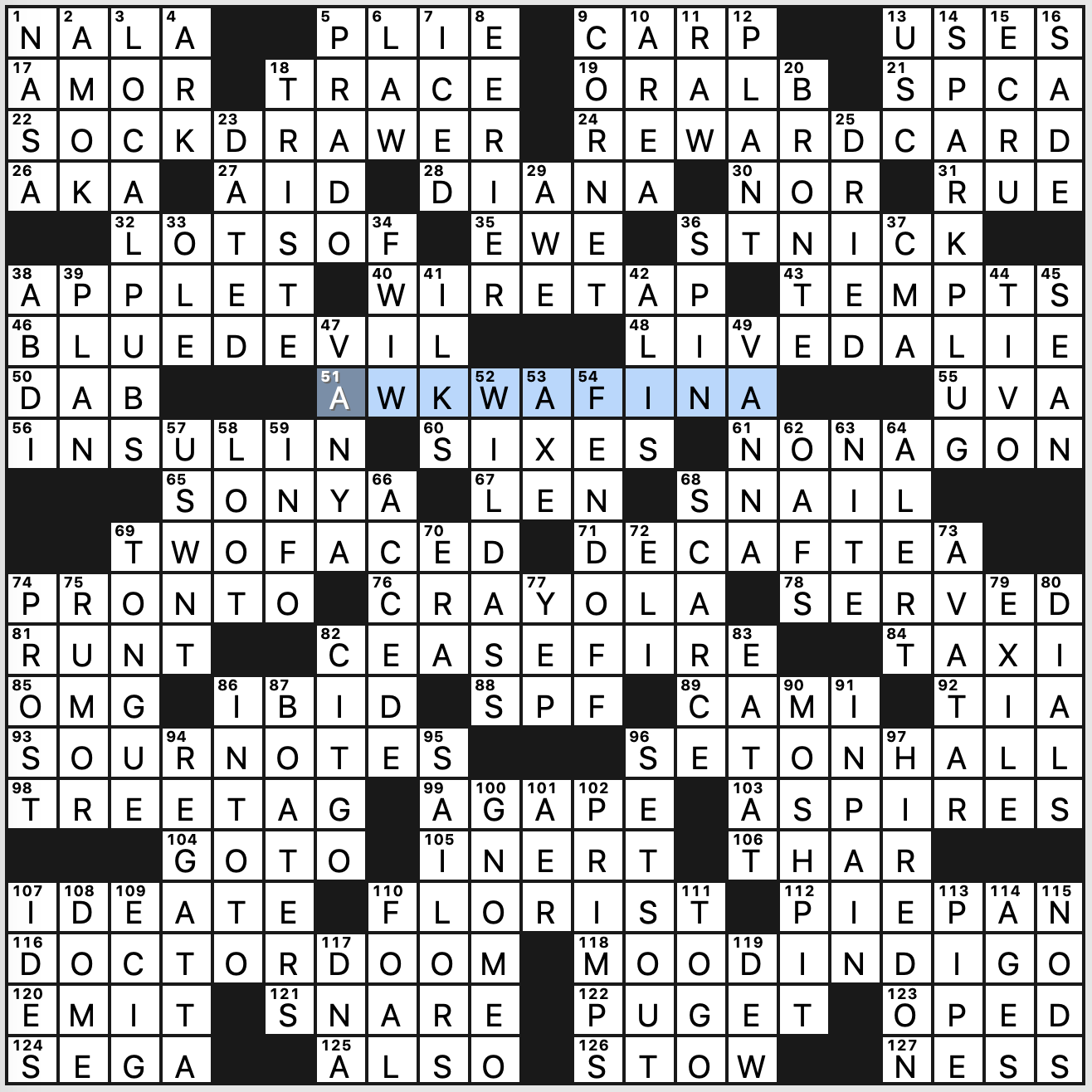 Sunday March 21 2021 Diary Of A Crossword Fiend