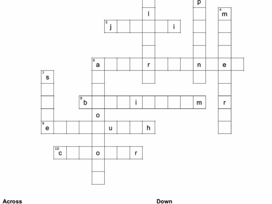 Sunday Puzzle Solve The Crossword Puzzle Wealth Words