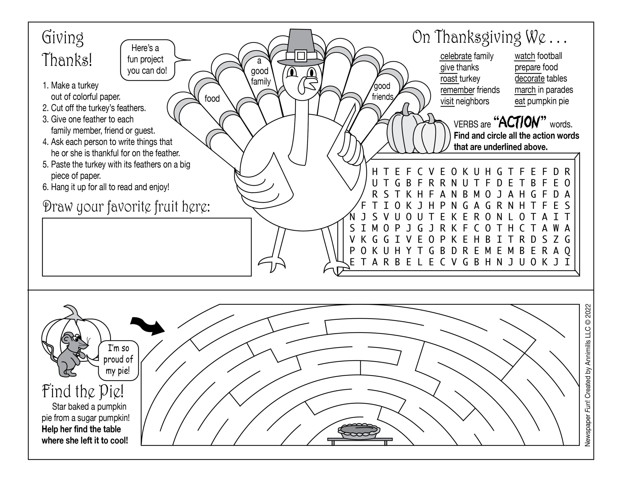 Thanksgiving Crossword Puzzle Printables Thanksgiving Crossword Puzzle Printables