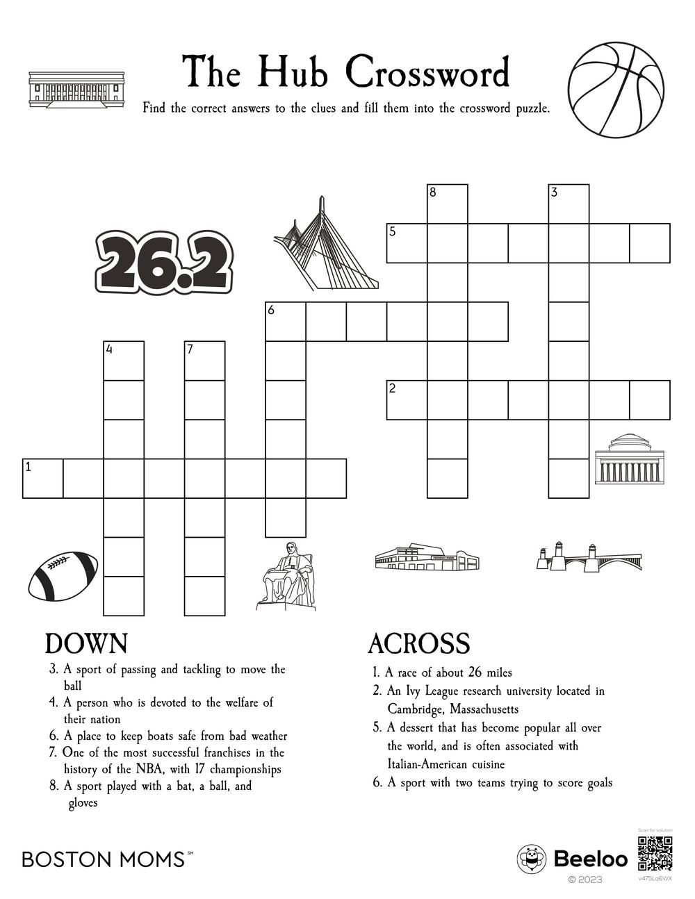 Nba Teams Crossword Puzzle Printable Nba Teams Crossword Puzzle Printable