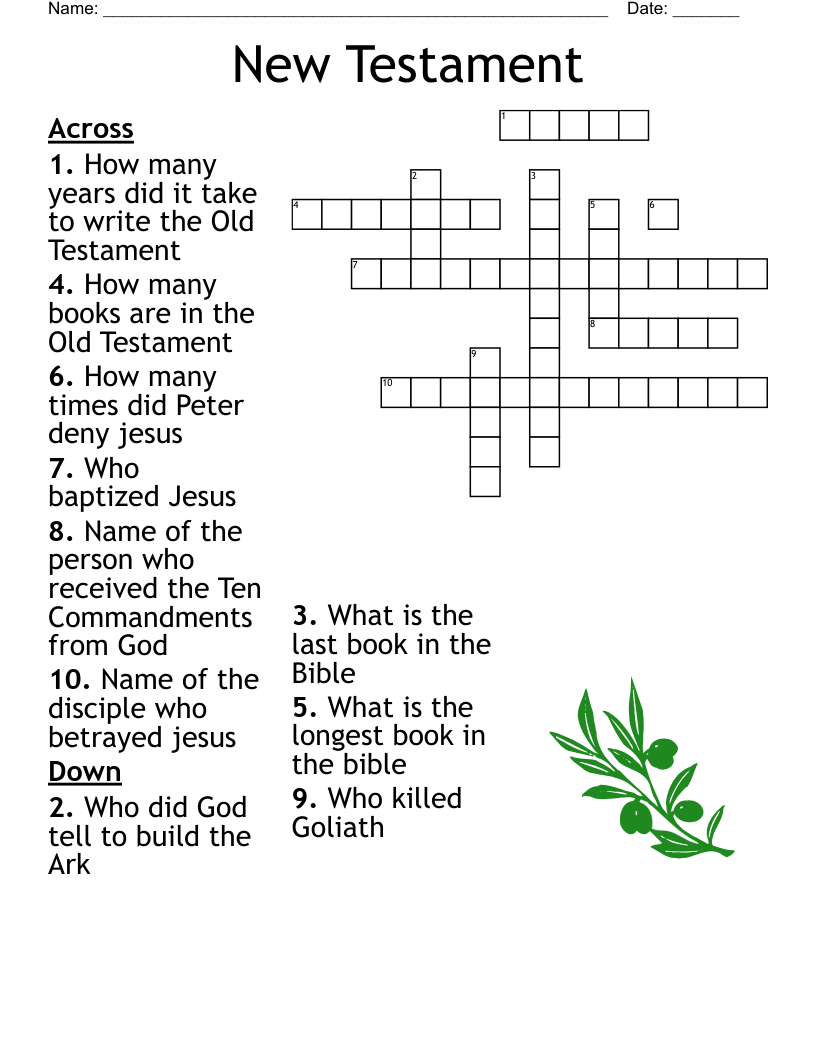 The Last Supper Crossword WordMint Worksheets Library The Last Supper Crossword WordMint Worksheets Library