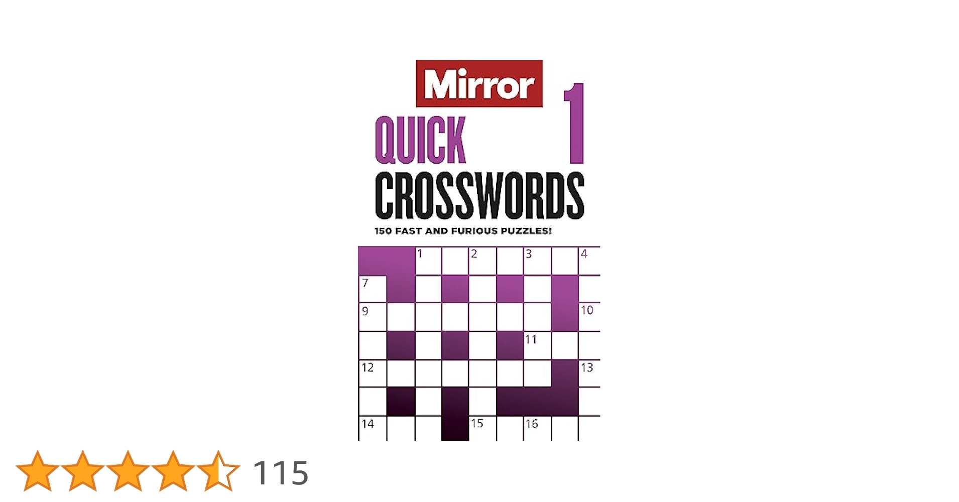 The Mirror Quick Crosswords 1 150 Fast And Furious Puzzles Amazon co uk Daily Mirror Reach PLC 9781788403962 Books The Mirror Quick Crosswords 1 150 Fast And Furious Puzzles Amazon co uk Daily Mirror Reach PLC 9781788403962 Books