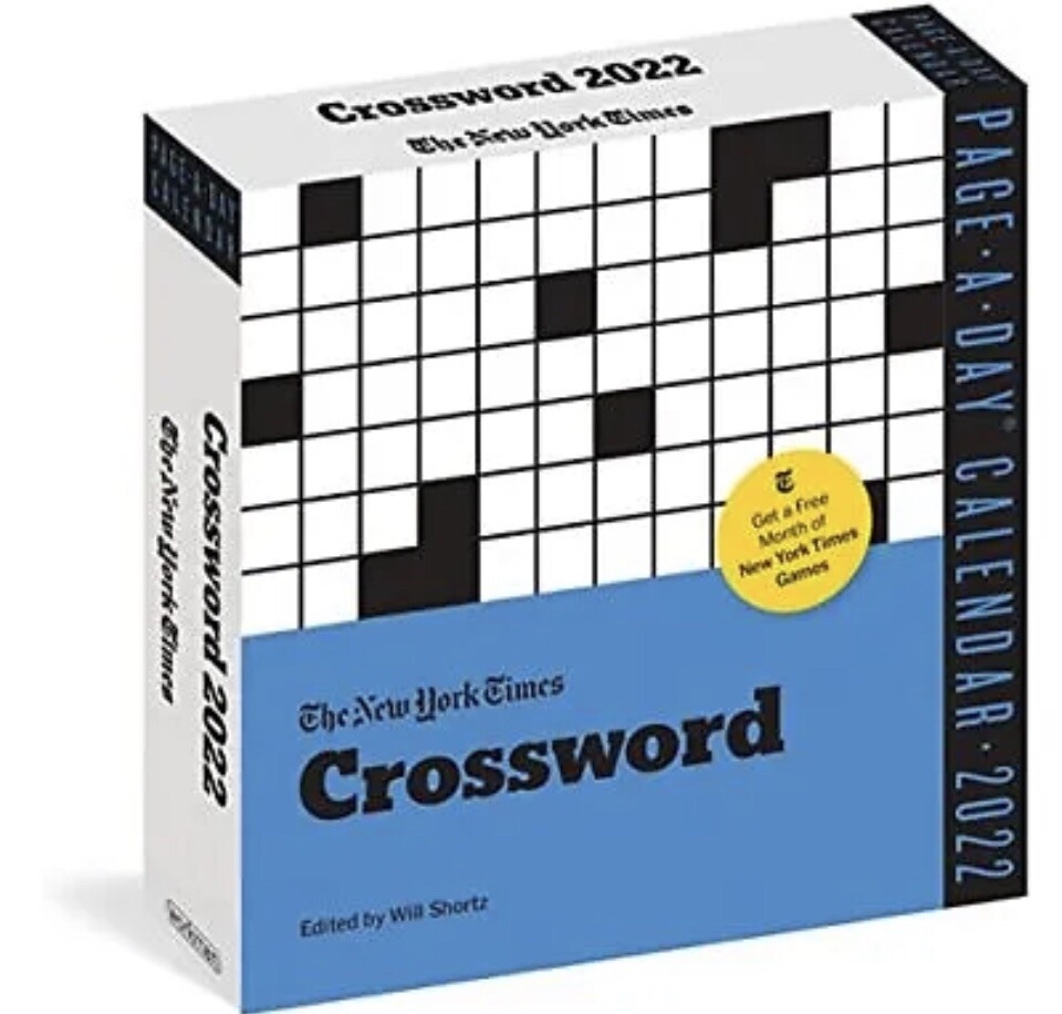 The New York Times Daily Crossword Page A Day Calendar For 2022 A Year Of Cro 9781523513260 EBay