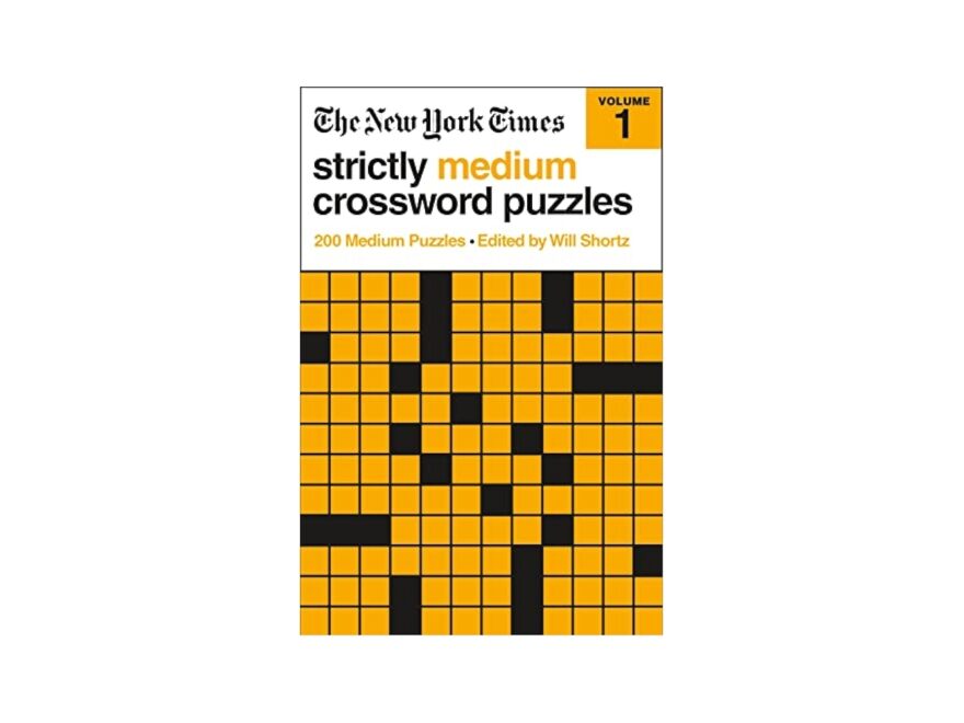 The New York Times Strictly Medium Crossword Puzzles Volume 1 200 Medium Puzzles The New York Times Shortz Will 9781250781758 Amazon Books