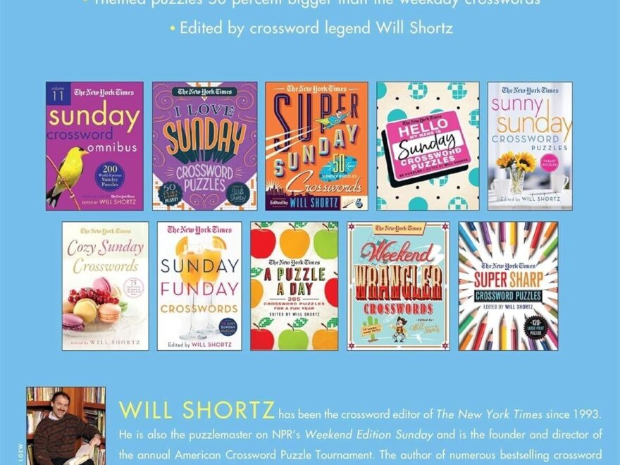 The New York Times Sunday Crossword Omnibus Volume 12 Cheap Puzzle Books