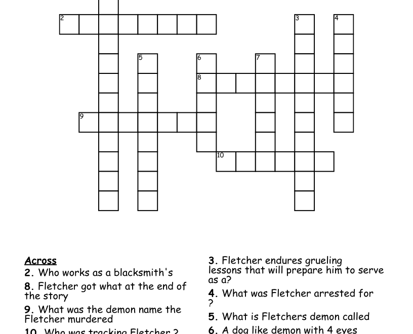 THE NOVICE Crossword WordMint