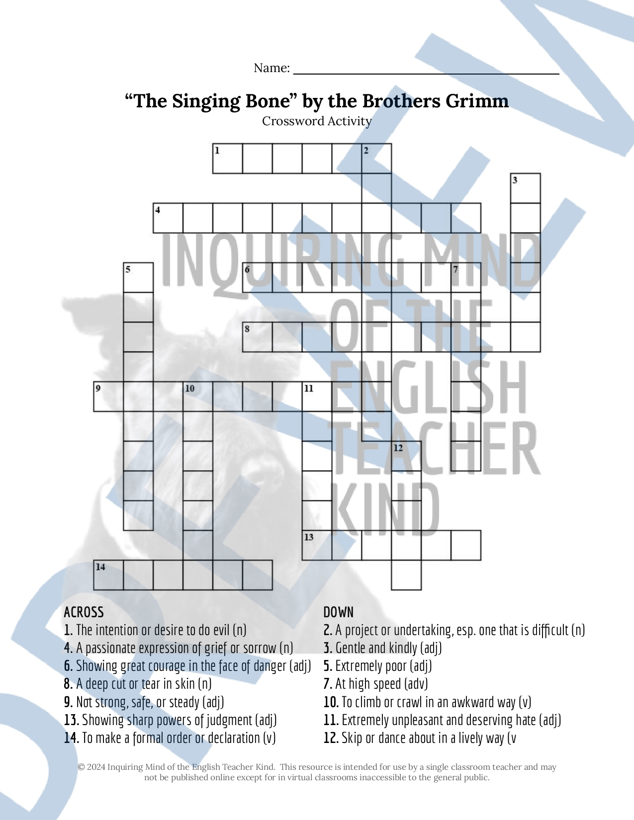 The Singing Bone By The Brothers Grimm Quiz Close Reading Worksheet And Vocabulary Games Classful The Singing Bone By The Brothers Grimm Quiz Close Reading Worksheet And Vocabulary Games Classful