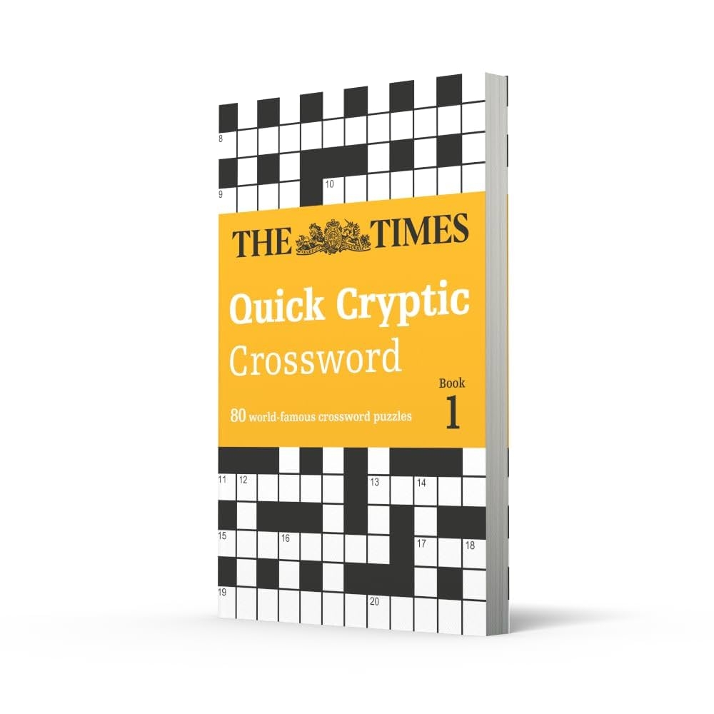 The Times Quick Cryptic Crossword Book 1 Times Crosswords The Times 9780008139810 Amazon Books The Times Quick Cryptic Crossword Book 1 Times Crosswords The Times 9780008139810 Amazon Books
